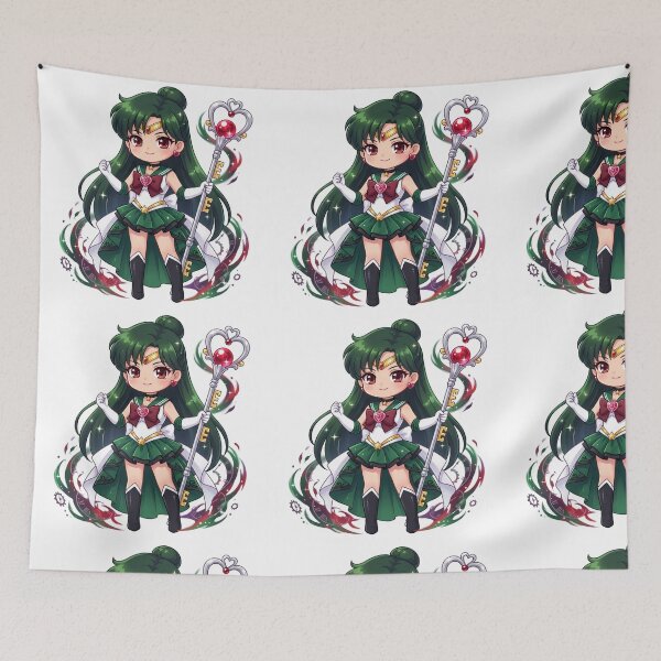 Item preview, Chibi Sailor Pluto Sticker designed and sold by Solace Sparkles.