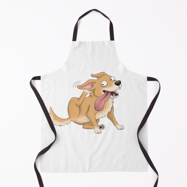 Item preview, Funny Dog Scratching Itself designed and sold by Szkicerka.