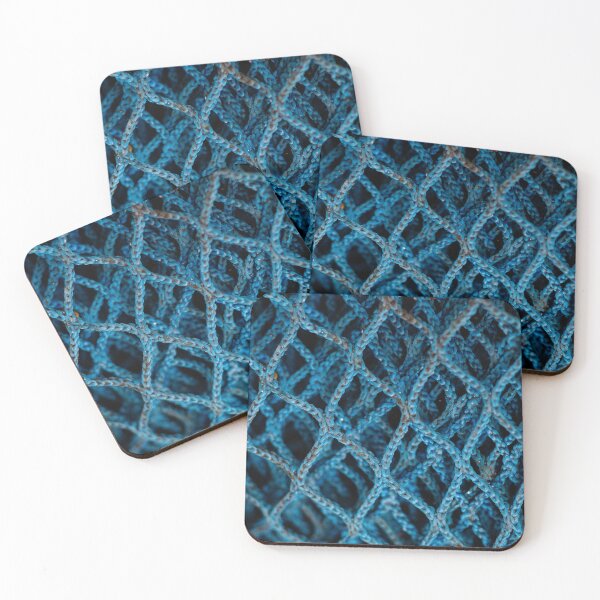 Item preview, Close up blue fishing ropes designed and sold by cardesign.