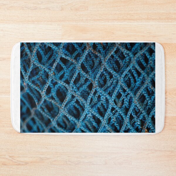 Item preview, Close up blue fishing ropes designed and sold by cardesign.