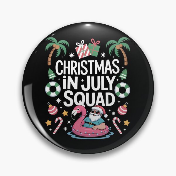 Item preview, Christmas in July Squad Summer Vacation designed and sold by SapfireStuArt.