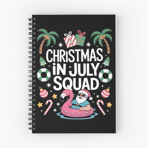 Item preview, Christmas in July Squad Summer Vacation designed and sold by SapfireStuArt.