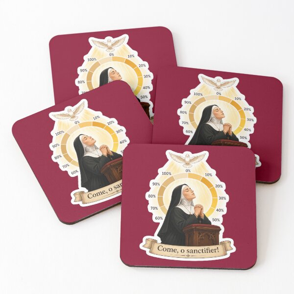 Item preview, Come, O Sanctifier! – Holy Spirit Prayer Sticker designed and sold by Airimo.