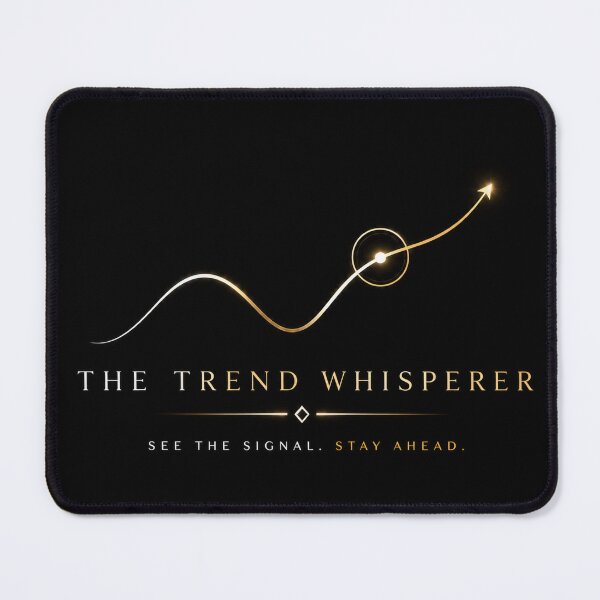 Item preview, The Trend Whisperer – Luxury Trading Mindset Design designed and sold by PatysArt.