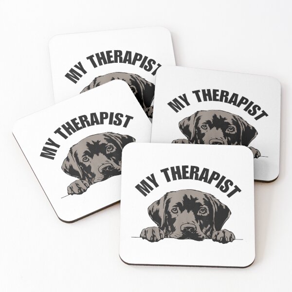 Item preview, Therapy Dog My Therapist Is A Dog Funny designed and sold by goombi-creative.
