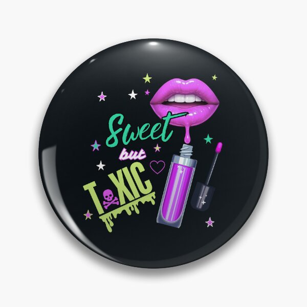 Item preview, Sweet but Toxic Dripping Lips Y2K Aesthetic Graphic Tee designed and sold by Aimetoi.