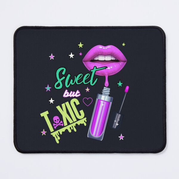 Item preview, Sweet but Toxic Dripping Lips Y2K Aesthetic Graphic Tee designed and sold by Aimetoi.