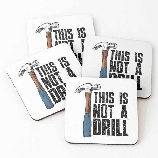 Item preview, This Is Not A Drill With A Hammer designed and sold by lonaarts8.