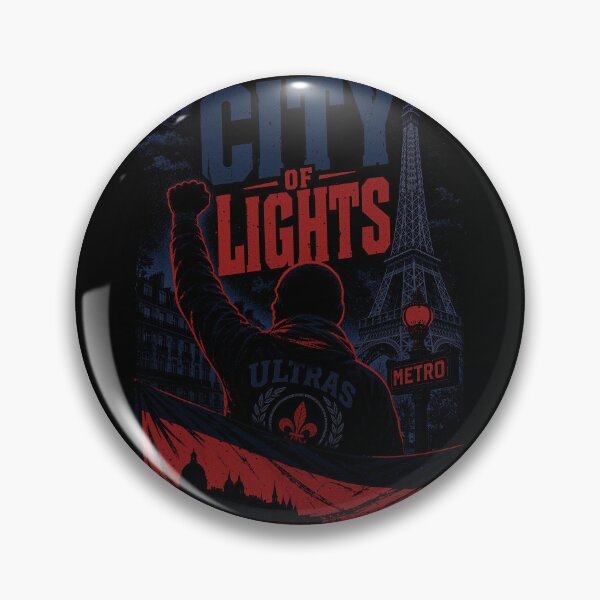 Item preview, City of Lights Football Ultras Paris Style designed and sold by artditisme.