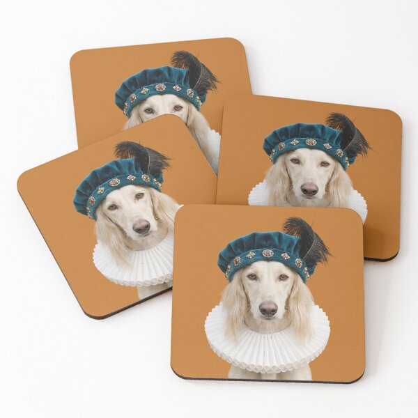 Item preview, Tudor Saluki designed and sold by BarkandProsper.