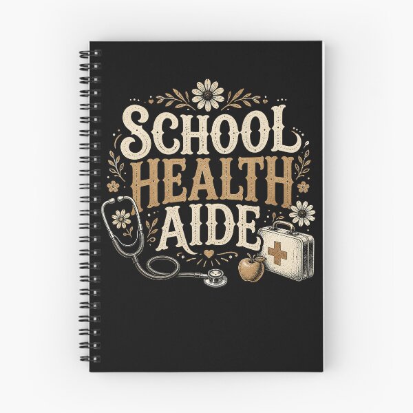 Item preview, School Health Aide Gift – Nurse & First Aid School Staff Design designed and sold by PosiMCreations.