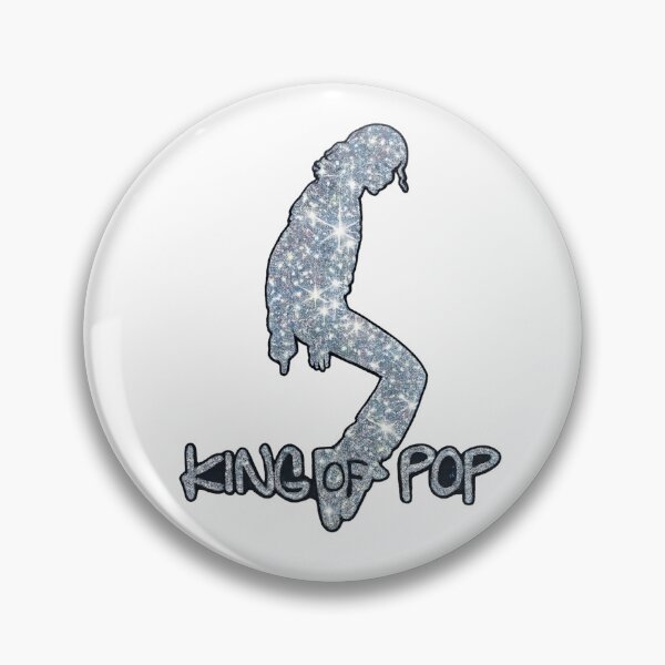 Item preview, King of Pop Silver Glitter designed and sold by Selinasimea.
