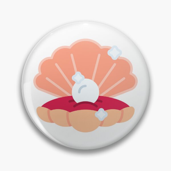 Item preview, Lustrous Pearl - Organic Gem Sticker for Classic Elegance designed and sold by Tr Creative Design.