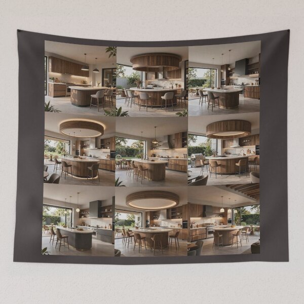 Item preview, Refined Open-Air Culinary Hall designed and sold by TaBogroupsRed.