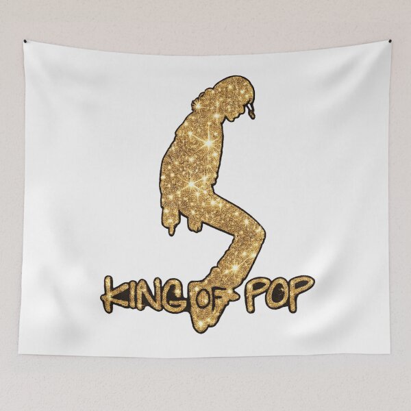 Item preview, King of Pop Gold Glitter designed and sold by Selinasimea.