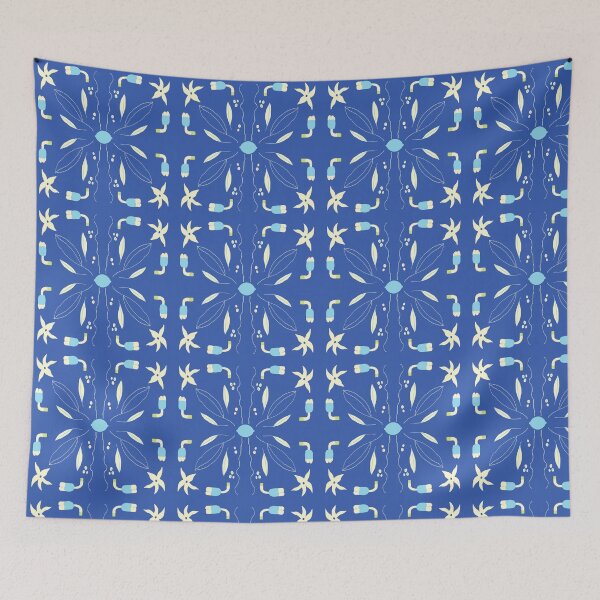Item preview, Lemon Tree Botanical Pattern — Blue Lemon Studio Original Illustration designed and sold by BluelemonStudio.