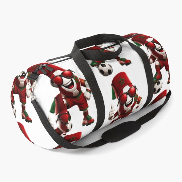 Item preview, Morocco Soccer Mascot Funny Football Cartoon Graphic designed and sold by ArtSpark Studio.