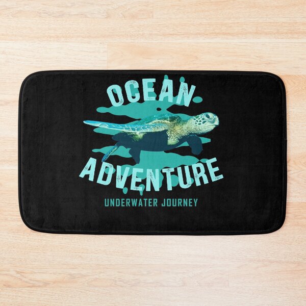 Item preview, Ocean Adventure Sea Turtle Underwater Journey Design designed and sold by EichStore.