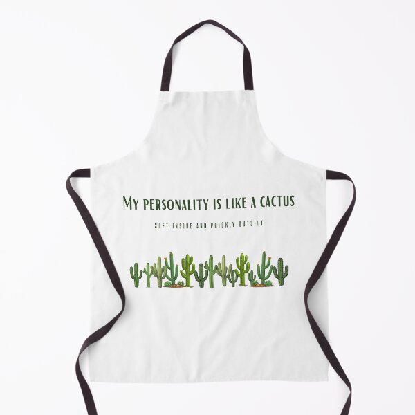 Item preview, My Personality Is Like a Cactus – Soft Inside, Prickly Outside designed and sold by Blueberry-art23.
