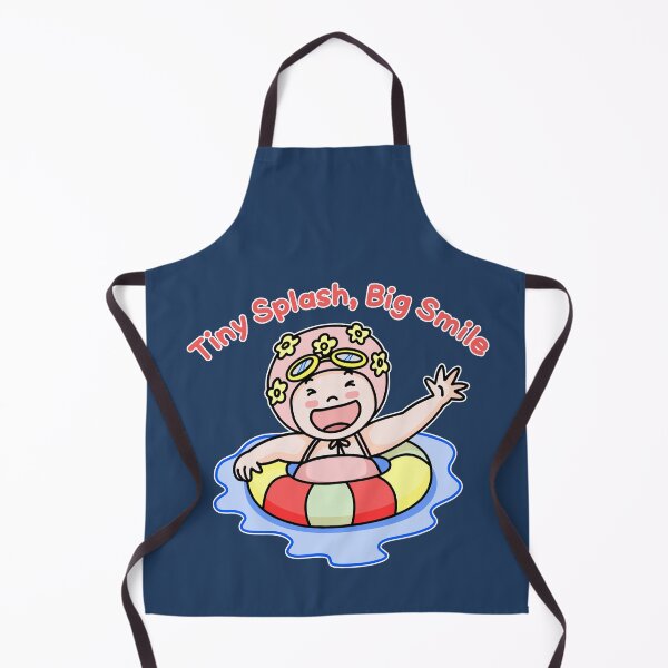 Item preview, Tiny Splash, Big Smile — Ttovely, Cute Summer Swimmer designed and sold by tongstudio.