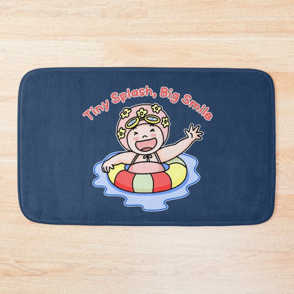 Item preview, Tiny Splash, Big Smile — Ttovely, Cute Summer Swimmer designed and sold by tongstudio.