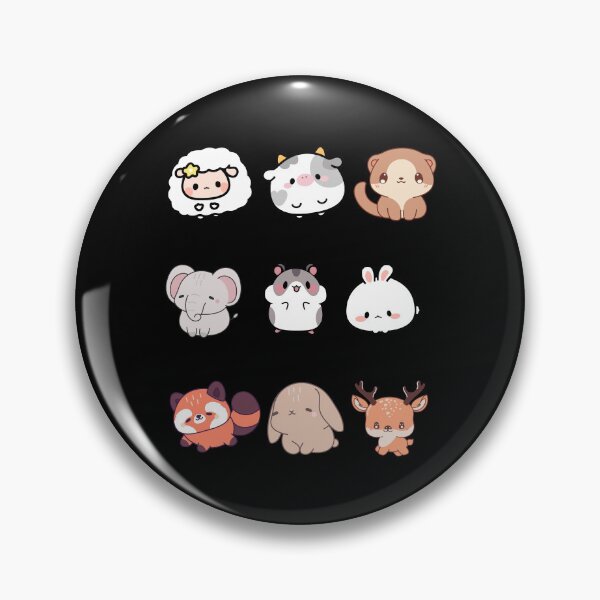 Artikelvorschau, Schattige Kawaii Dieren Bundel 01 entworfen und verkauft von creativerooney.