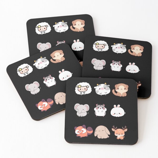 Item preview, Cute Kawaii Animals 01 Bundle designed and sold by creativerooney.