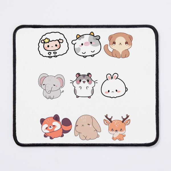 Item preview, Cute Kawaii Animals 01 Bundle designed and sold by creativerooney.