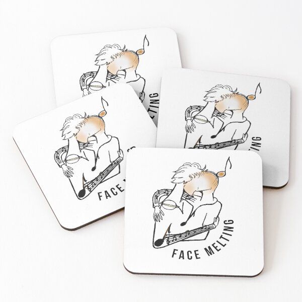 Item preview, Face Melting – Minimal Line Art Couple, Music Lovers Illustration designed and sold by ChiaraPagani.