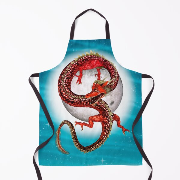 Item preview, Red Moon Dragon Celestial Fantasy Art designed and sold by Vac1.