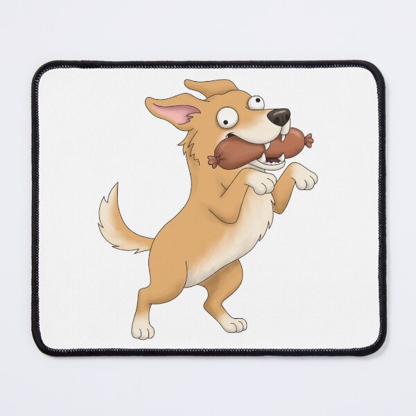 Item preview, Funny Dog With Sausage designed and sold by Szkicerka.