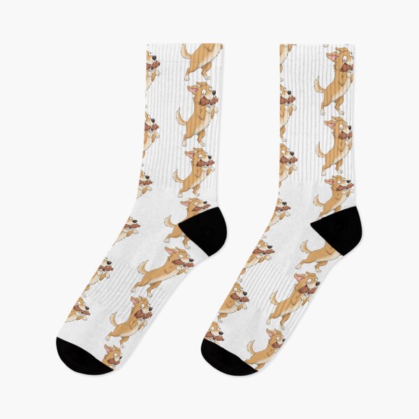 Item preview, Funny Dog With Sausage designed and sold by Szkicerka.