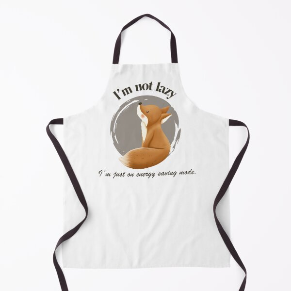 Item preview, Cute Lazy Fox Energy Saving Mode Funny T-Shirt designed and sold by poonzapoon.