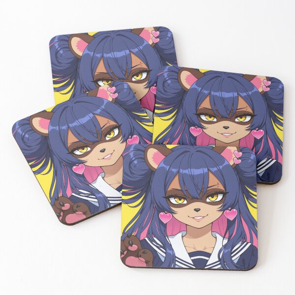 Item preview, Anime Raccoon Girl Waifu Kemonomimi Sailor Shirt designed and sold by Shirt-Otakus.