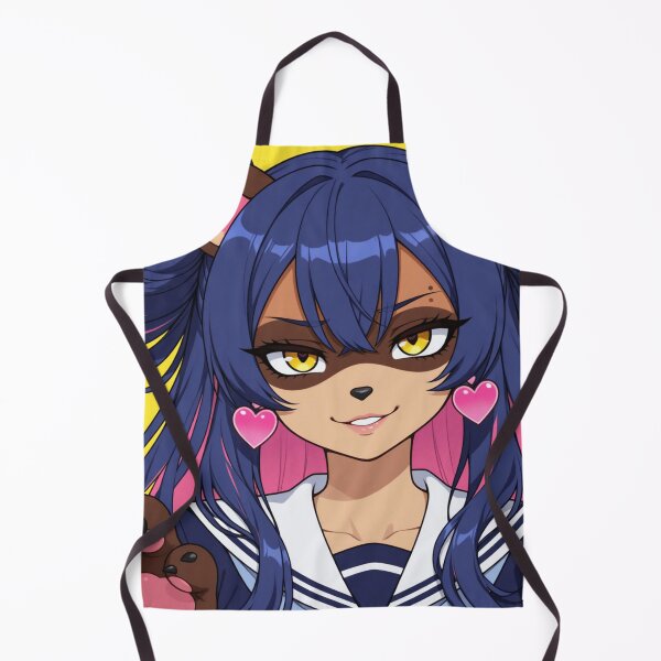 Item preview, Anime Raccoon Girl Waifu Kemonomimi Sailor Shirt designed and sold by Shirt-Otakus.
