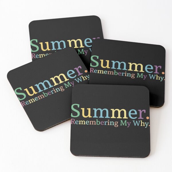 Item preview, Summer Remembering My Why - Aesthetic Pastel Motivational Quote designed and sold by haitrieuic96.