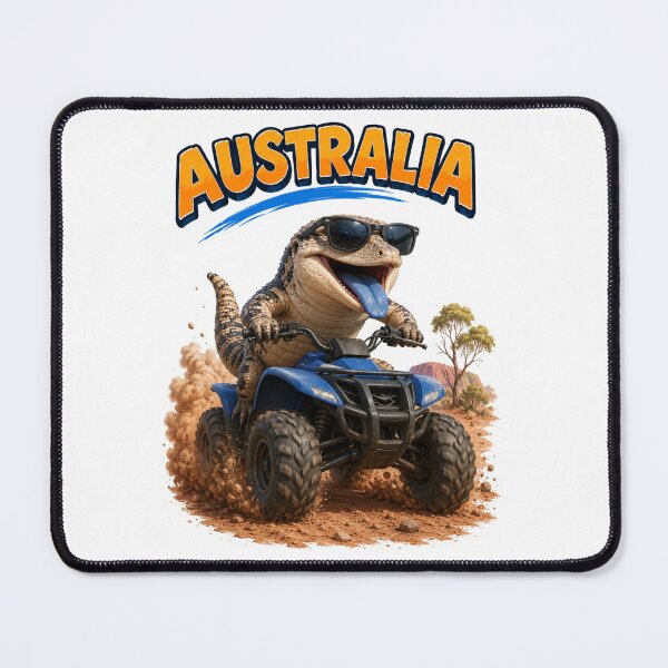 Item preview, Blue Tongue Bush Rider: Quad Bike Adventure designed and sold by Holiday-Hunter.