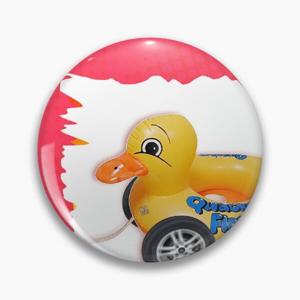 Item preview, The Dirt Floater - Rubber Duck Toy on Wheels (By ACCI) designed and sold by VanyssaGraphics.
