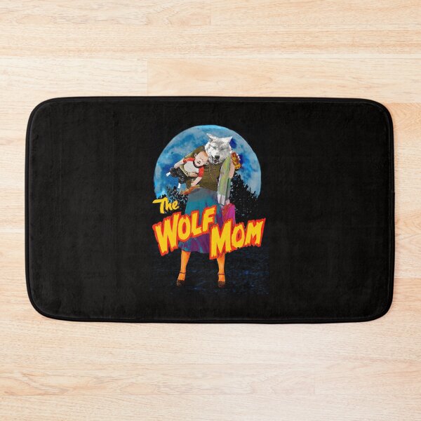 Item preview, The Wolf Mom Shirt – Horror Comedy T-Shirt – Funny Werewolf Mom Design – Indie Film Merch – Dark Forest Full Moon Art designed and sold by Fun Fashion & Art.