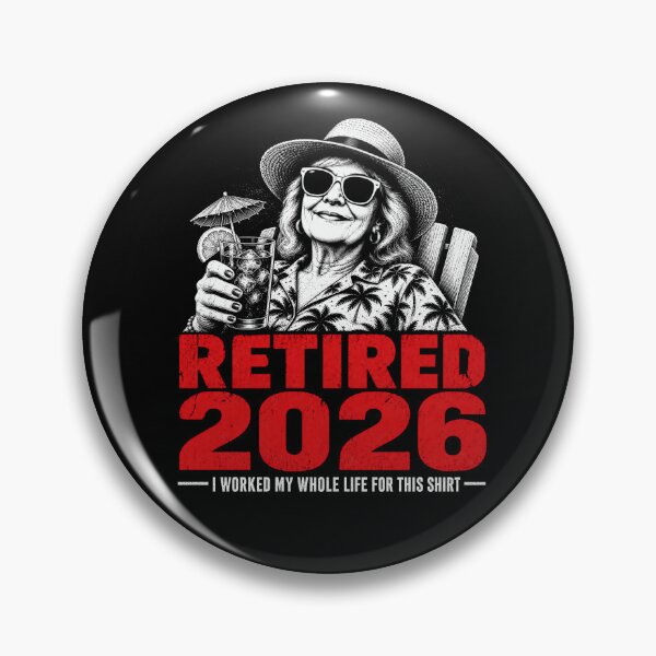 Item preview, Retired 2026 – Funny Retirement Vacation Design (I Worked My Whole Life For This Shirt) designed and sold by PosiMCreations.