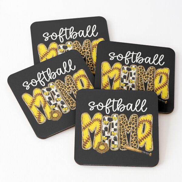 Item preview, Softball Mama Leopard Coquette Bow designed and sold by lonaarts8.