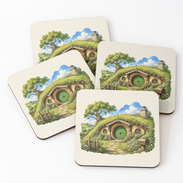 Item preview, Cozy Shire House Cottage designed and sold by Myra365Art.