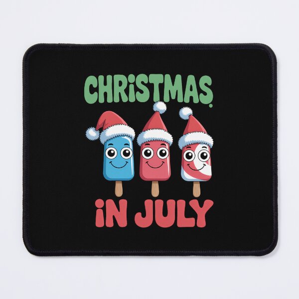 Item preview, Christmas in July Ice Pops in Santa Hat Kids Toddler Cute designed and sold by SapfireStuArt.