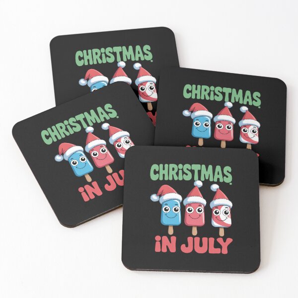 Item preview, Christmas in July Ice Pops in Santa Hat Kids Toddler Cute designed and sold by SapfireStuArt.