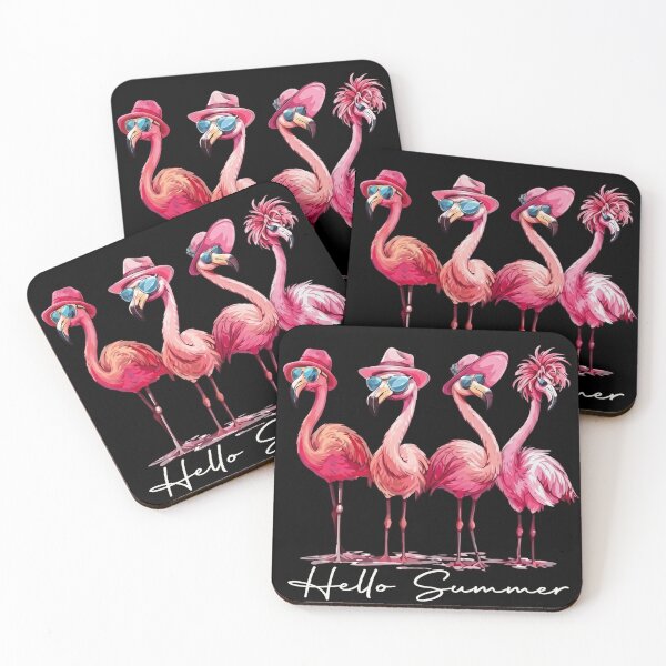 Item preview, Cool Flamingo Squad Hello Summer Sunglasses Tropical Beach designed and sold by haitrieuic96.