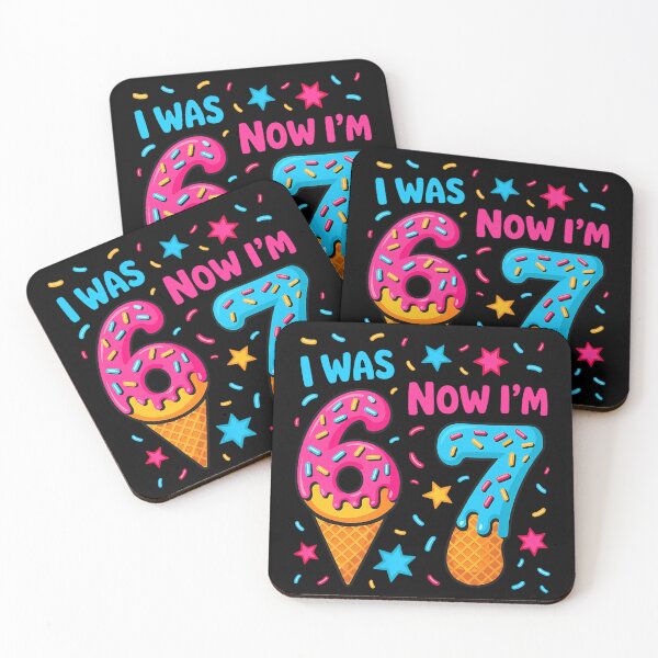 Item preview, i was 6 now im 7 birthday k-pop girls 67 meme 7th birthday  designed and sold by mariazin.