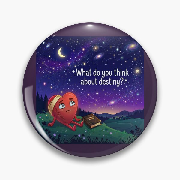 Item preview, ​Heart Looking at the Stars - What Do You Think About Destiny? Cosmic Art designed and sold by NadinGerasi.