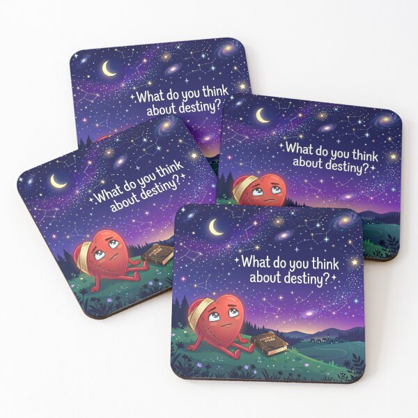 Item preview, ​Heart Looking at the Stars - What Do You Think About Destiny? Cosmic Art designed and sold by NadinGerasi.
