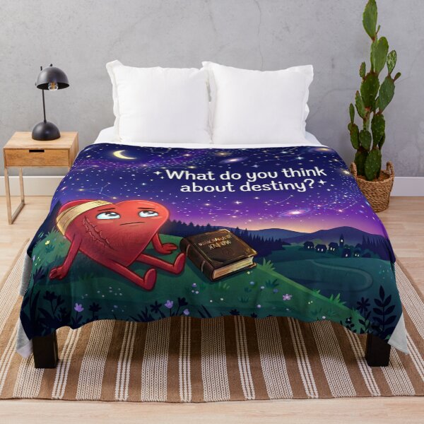 Item preview, ​Heart Looking at the Stars - What Do You Think About Destiny? Cosmic Art designed and sold by NadinGerasi.