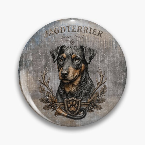 Item preview, The Jagdterrier — Heart of a Hunter designed and sold by TammyHunterArt.